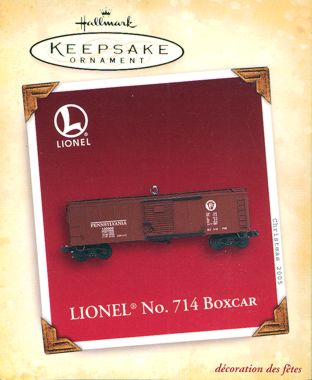 Lionel No. 714 Boxcar - Die-Cast Metal - 2005