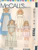 McCalls 7833 Toddler Children's Long & Short Dress Size 5